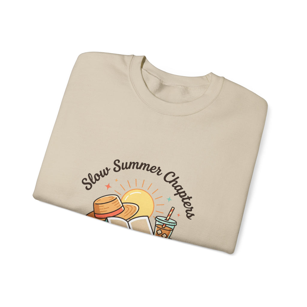 Slow Summer Chapters Sweatshirt | summer aesthetic, pastel coastal vibes