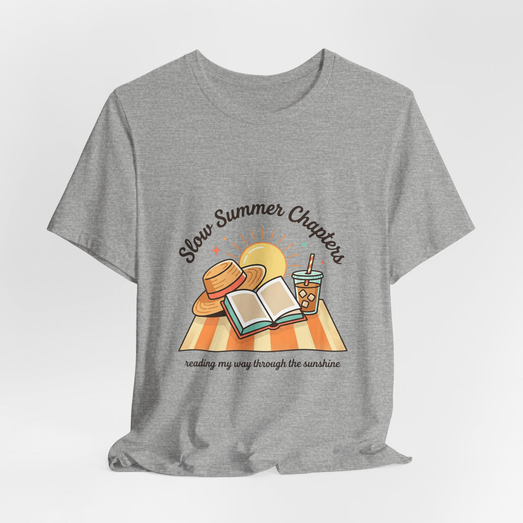 Slow Summer Chapters T-Shirt | summer aesthetic, pastel coastal vibes