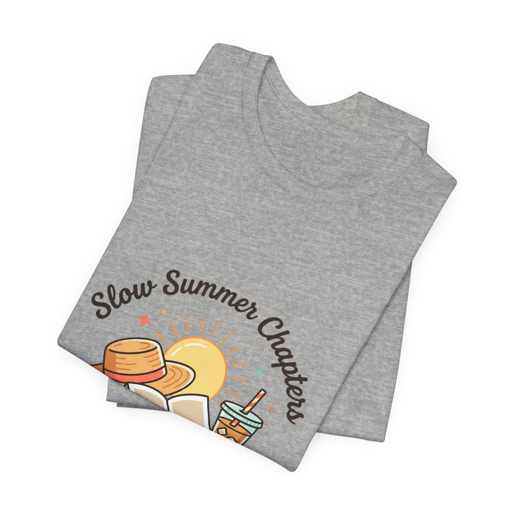 Slow Summer Chapters T-Shirt | summer aesthetic, pastel coastal vibes