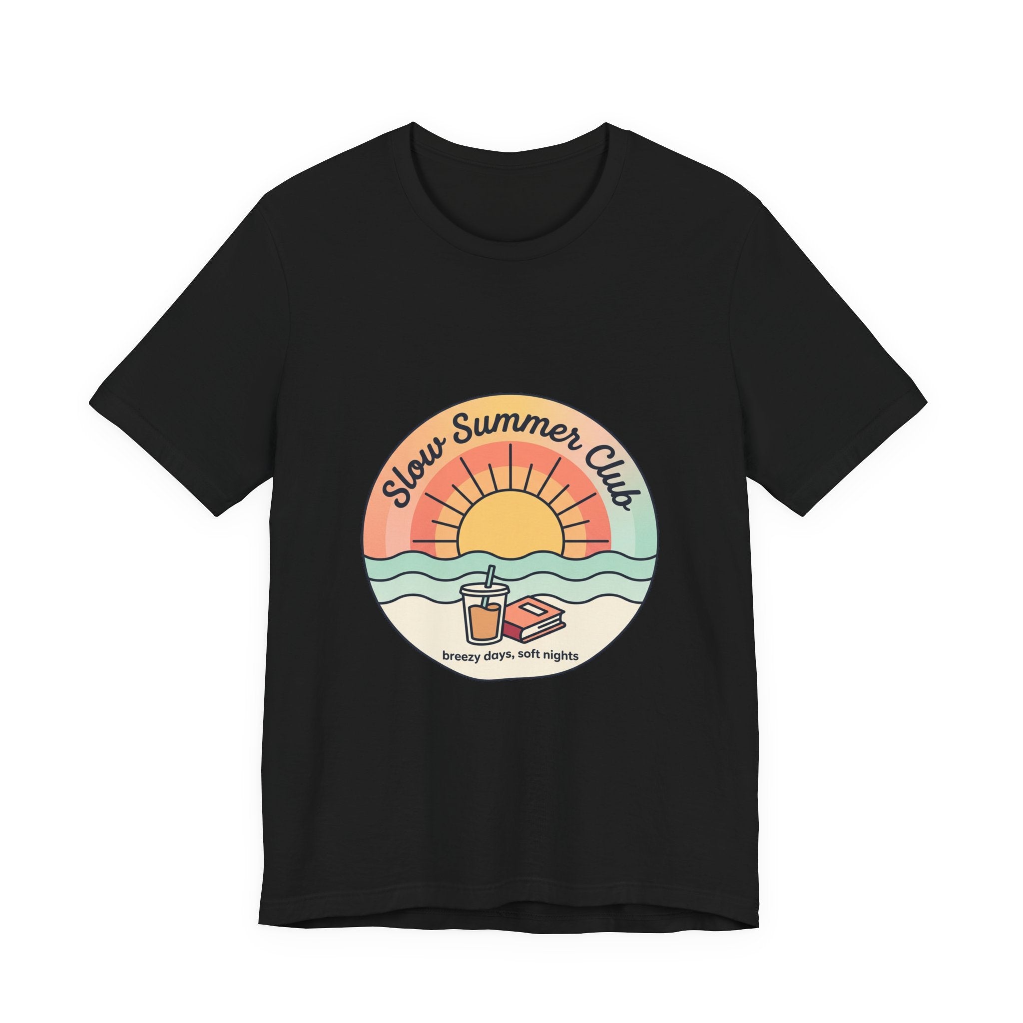 Slow Summer Club Tee | summer aesthetic, coastal vibes