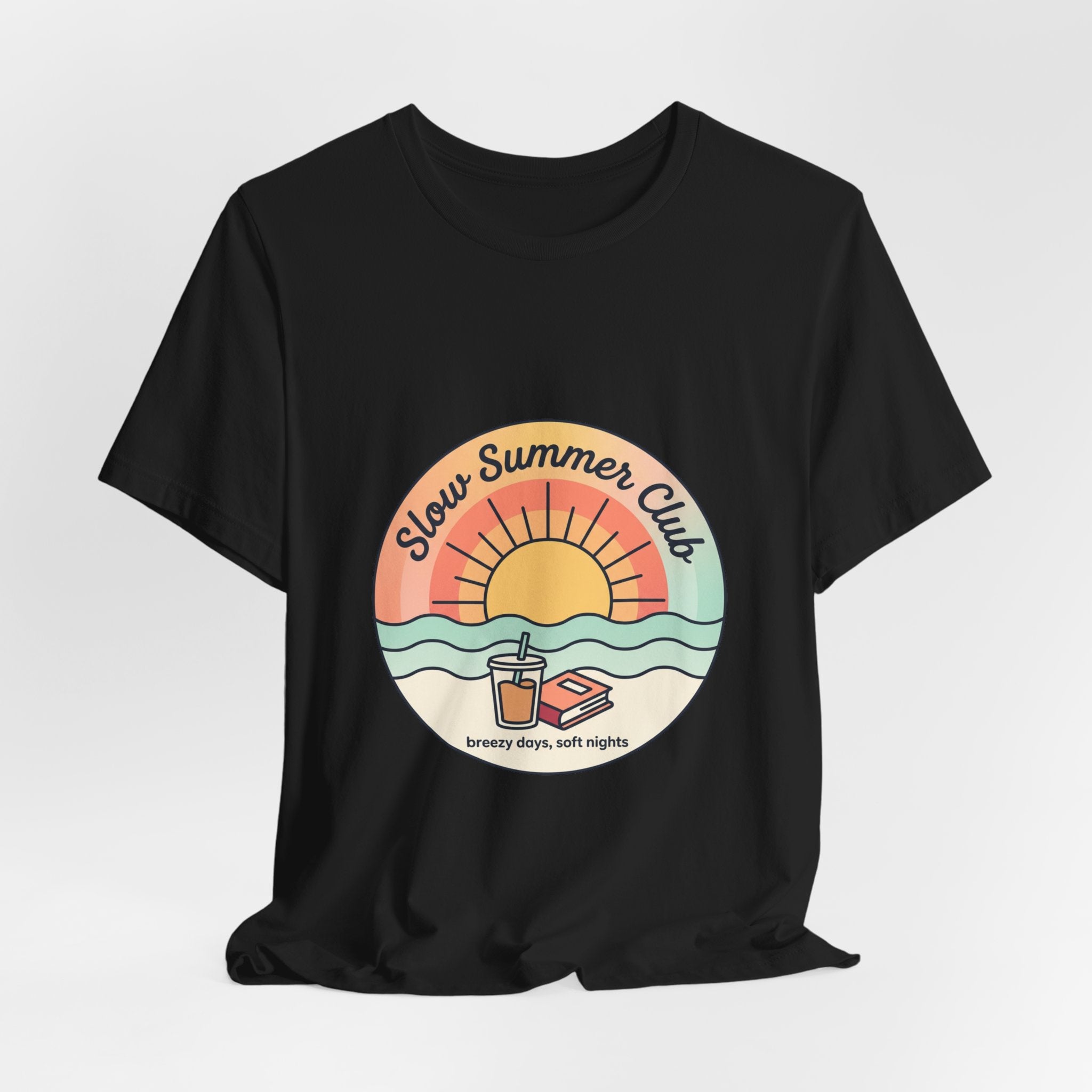 Slow Summer Club Tee | summer aesthetic, coastal vibes