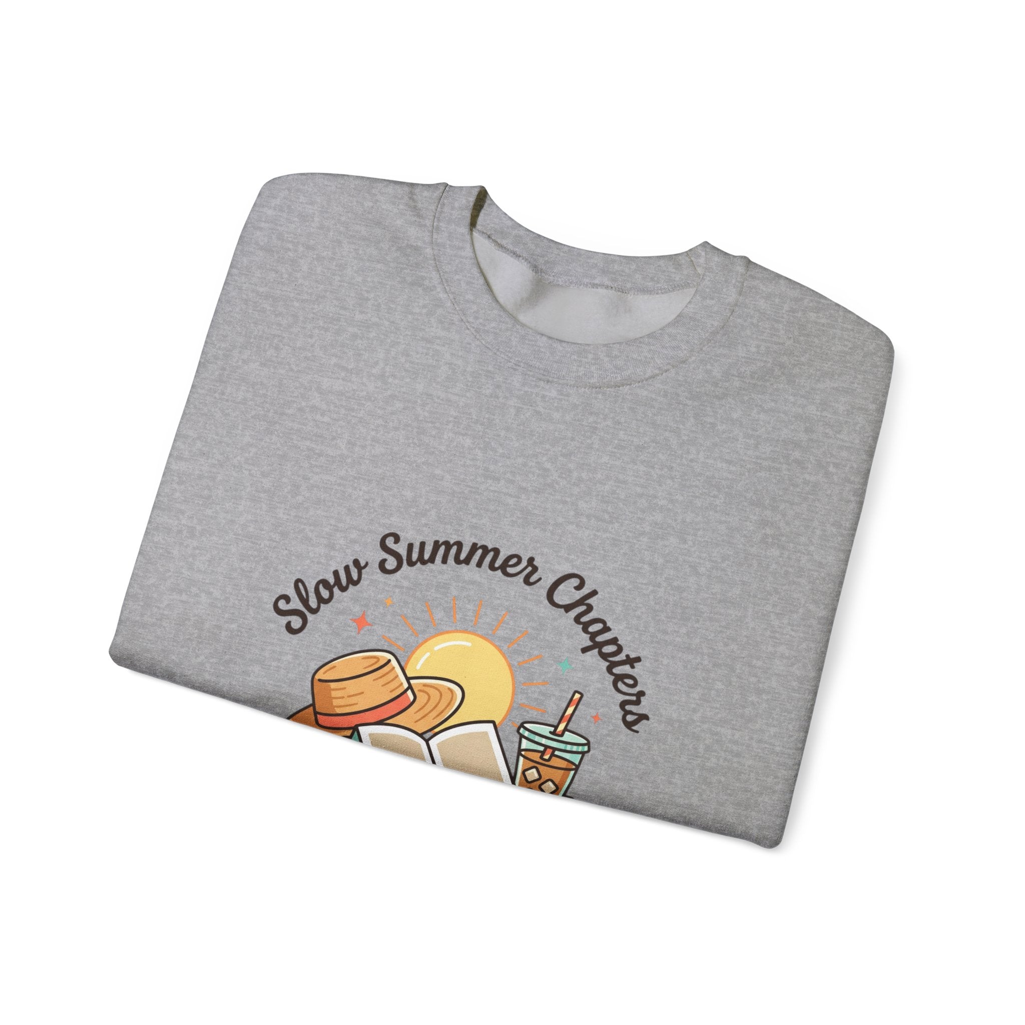 Slow Summer Chapters Sweatshirt | summer aesthetic, pastel coastal vibes