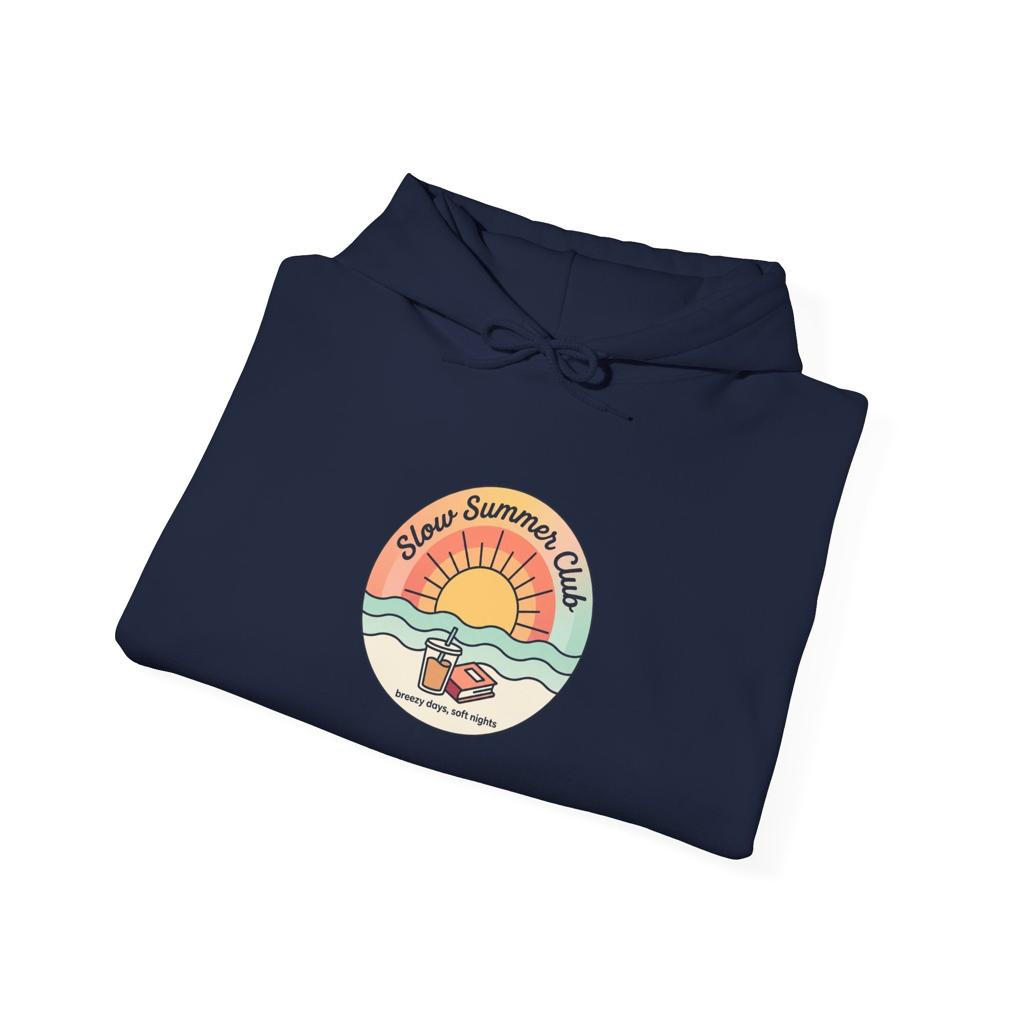 Sunset Coastal Patch Hoodie | summer aesthetic, pastel retro