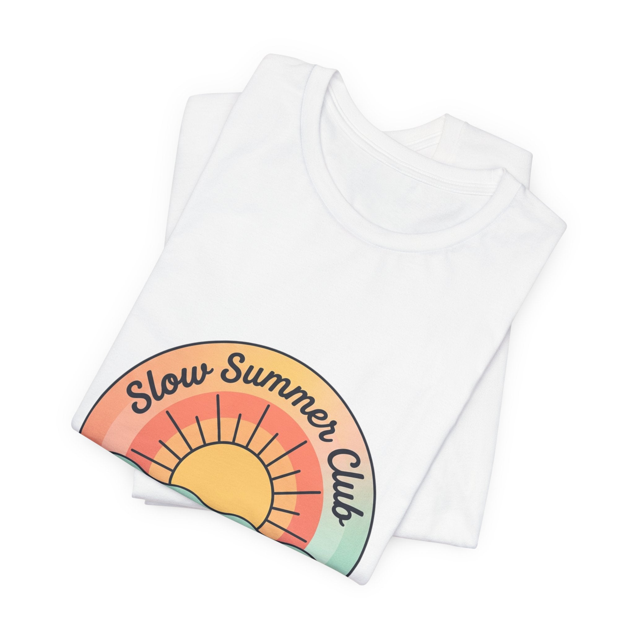 Slow Summer Club Tee | summer aesthetic, coastal vibes