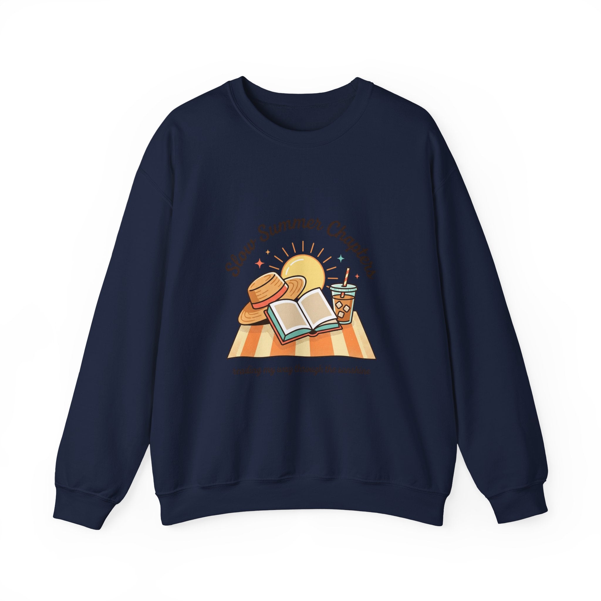 Slow Summer Chapters Sweatshirt | summer aesthetic, pastel coastal vibes