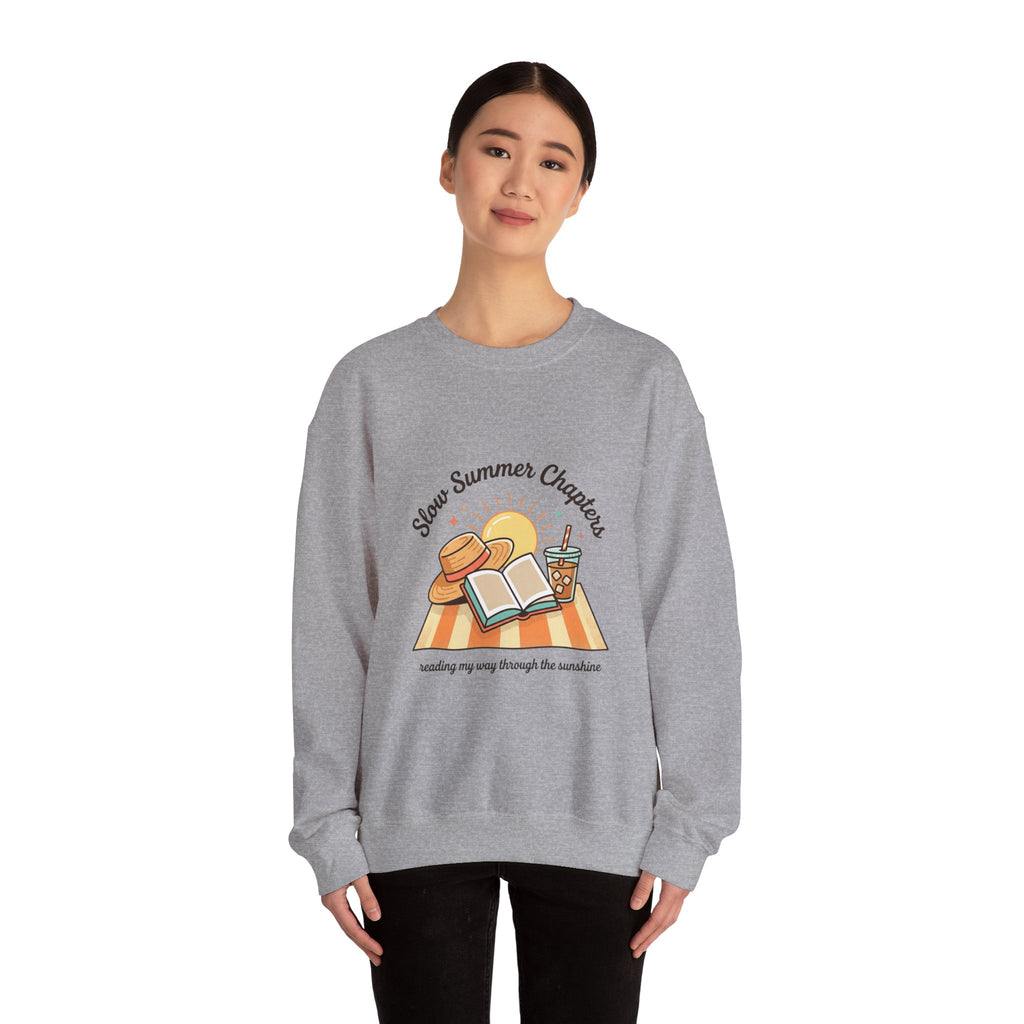Slow Summer Chapters Sweatshirt | summer aesthetic, pastel coastal vibes