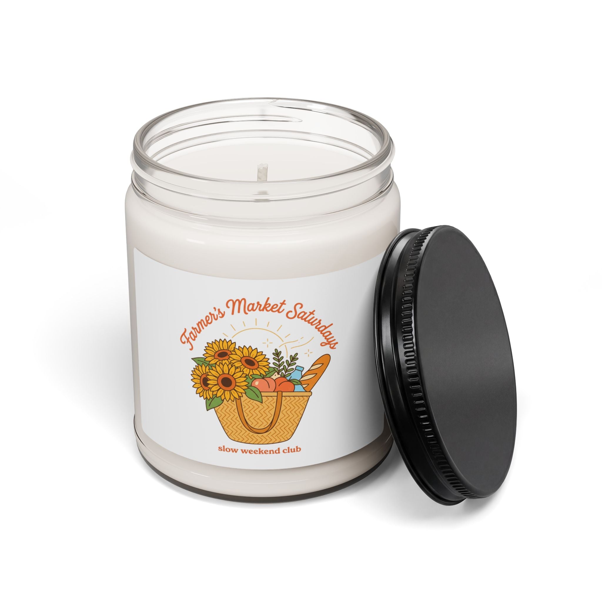 Farmers Market Saturdays Candle | summer aesthetic, sunny coastal vibes