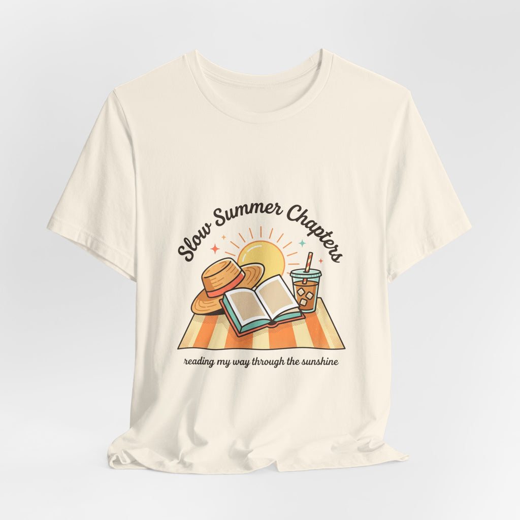 Slow Summer Chapters T-Shirt | summer aesthetic, pastel coastal vibes