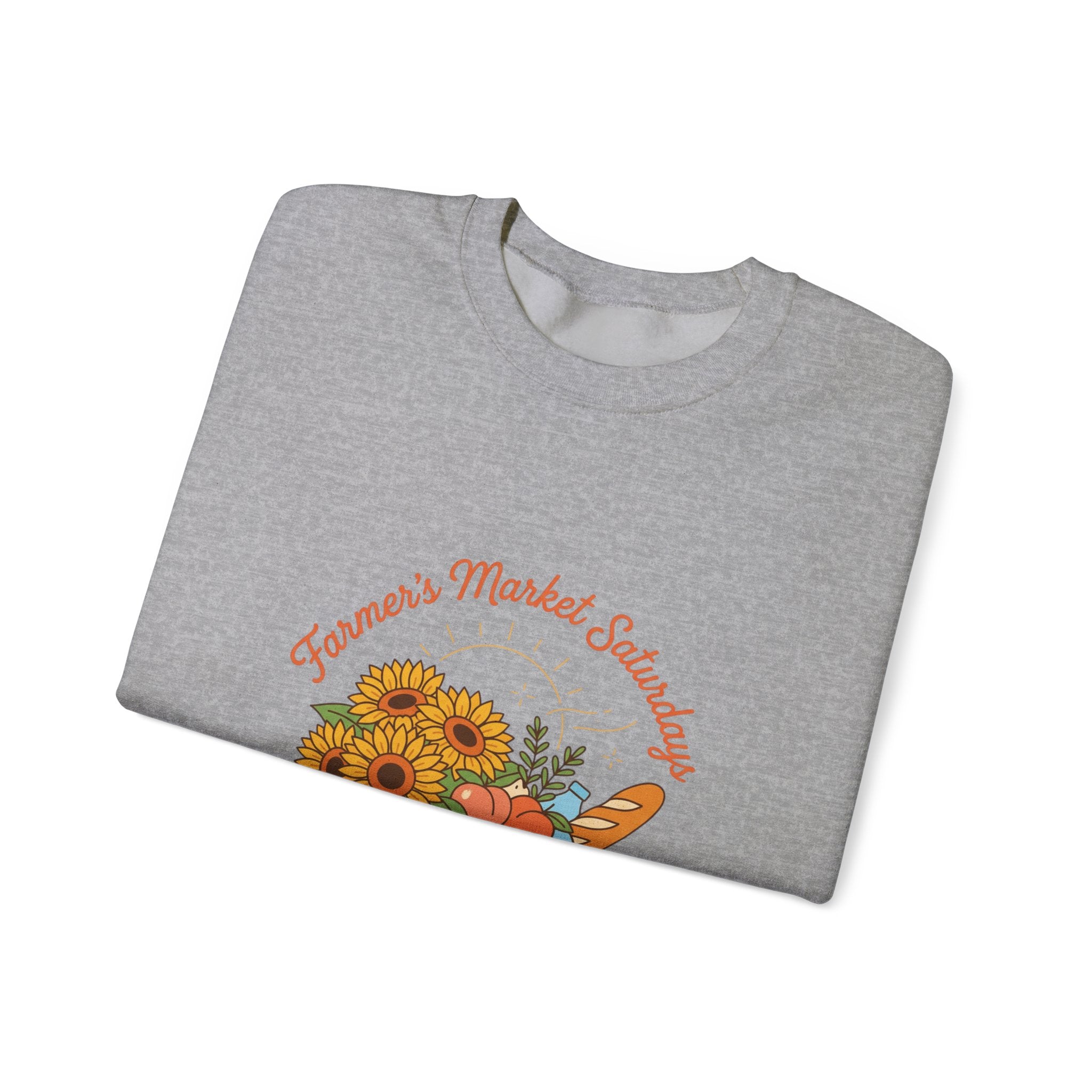 Farmers Market Sunflowers Sweatshirt | summer aesthetic, pastel coastal vibes