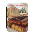 Kindle Case - "Never Ending TBR" Vintage Book Stack E-Reader Cover