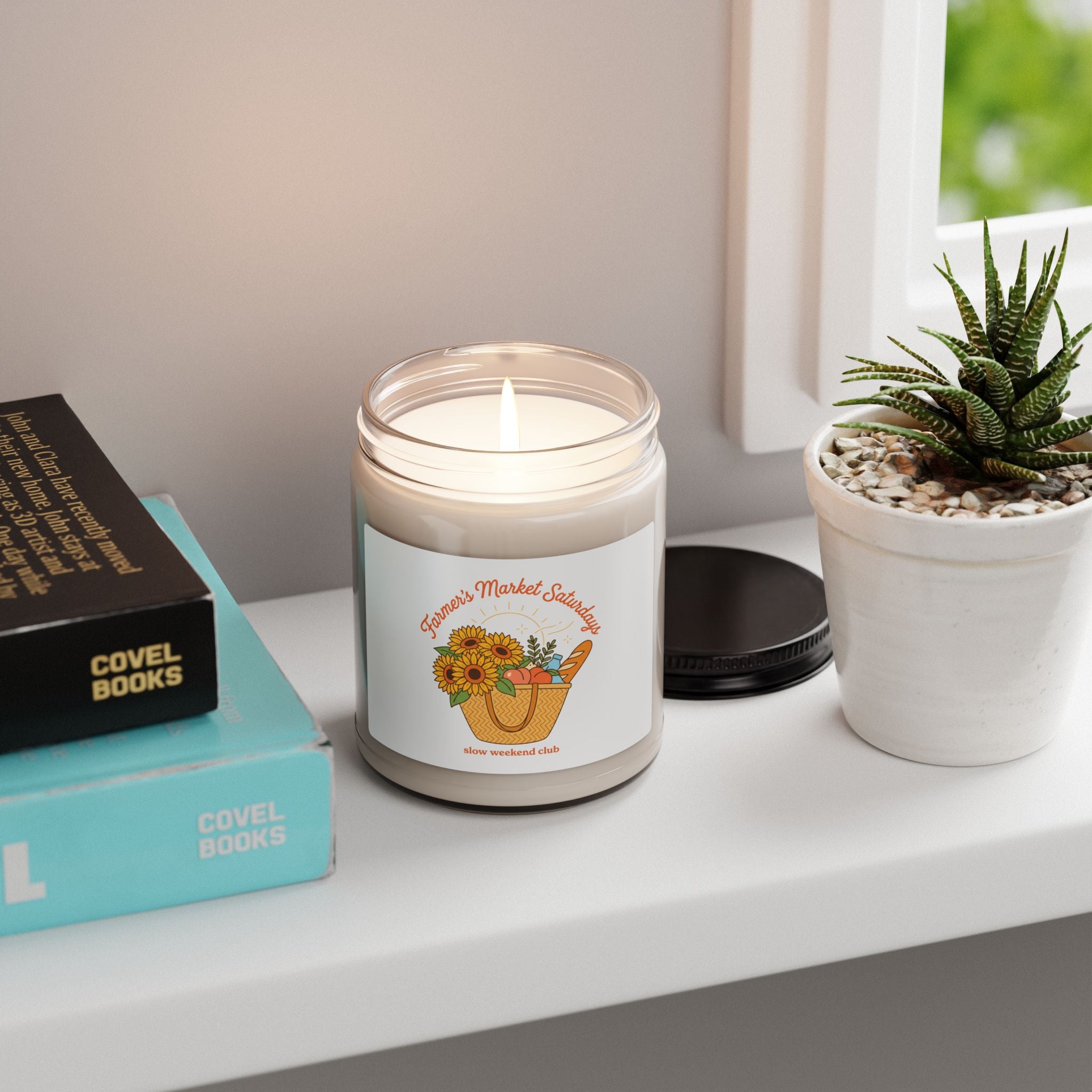 Farmers Market Saturdays Candle | summer aesthetic, sunny coastal vibes