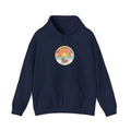 Sunset Coastal Patch Hoodie | summer aesthetic, pastel retro