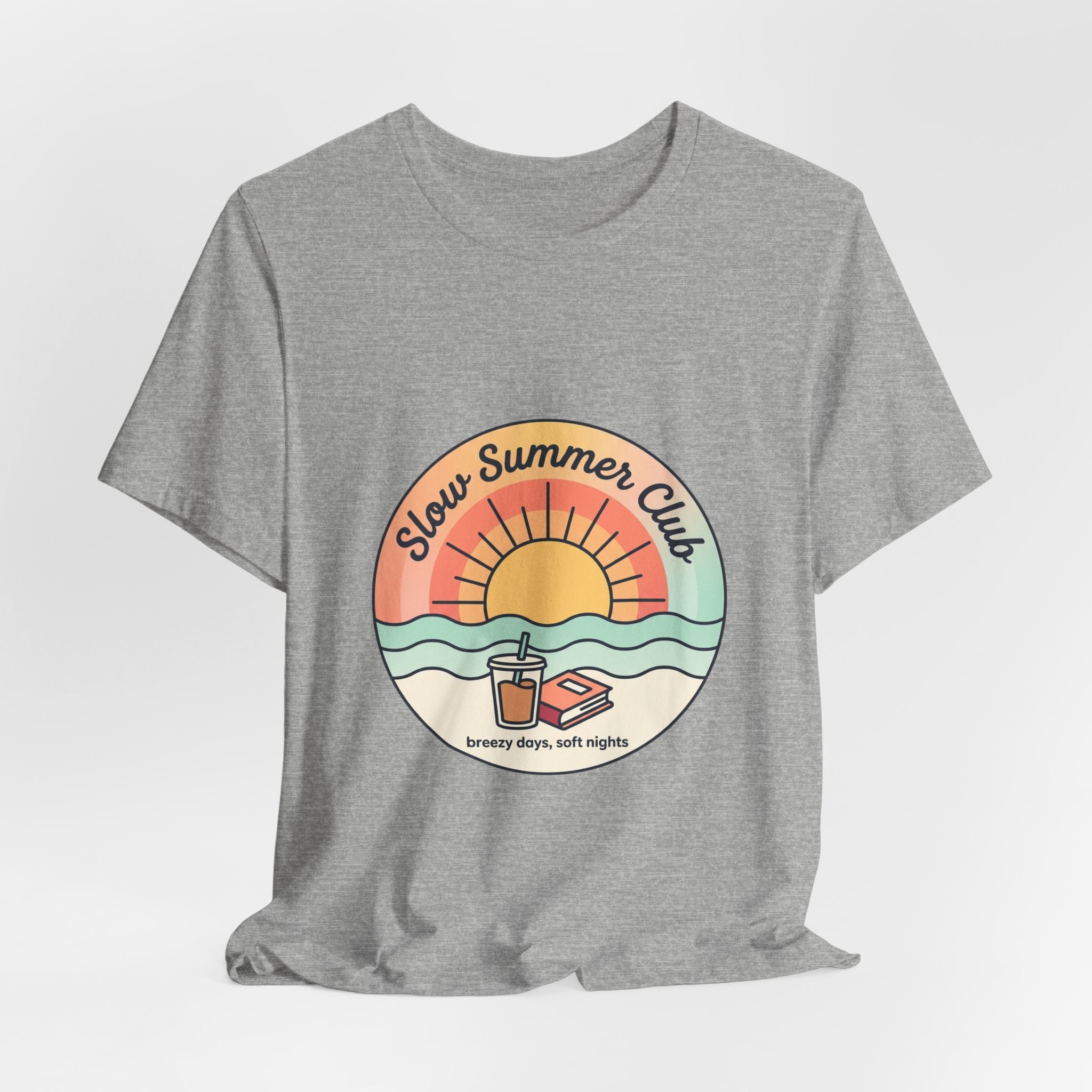 Slow Summer Club Tee | summer aesthetic, coastal vibes