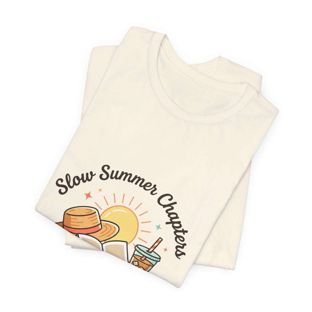 Slow Summer Chapters T-Shirt | summer aesthetic, pastel coastal vibes