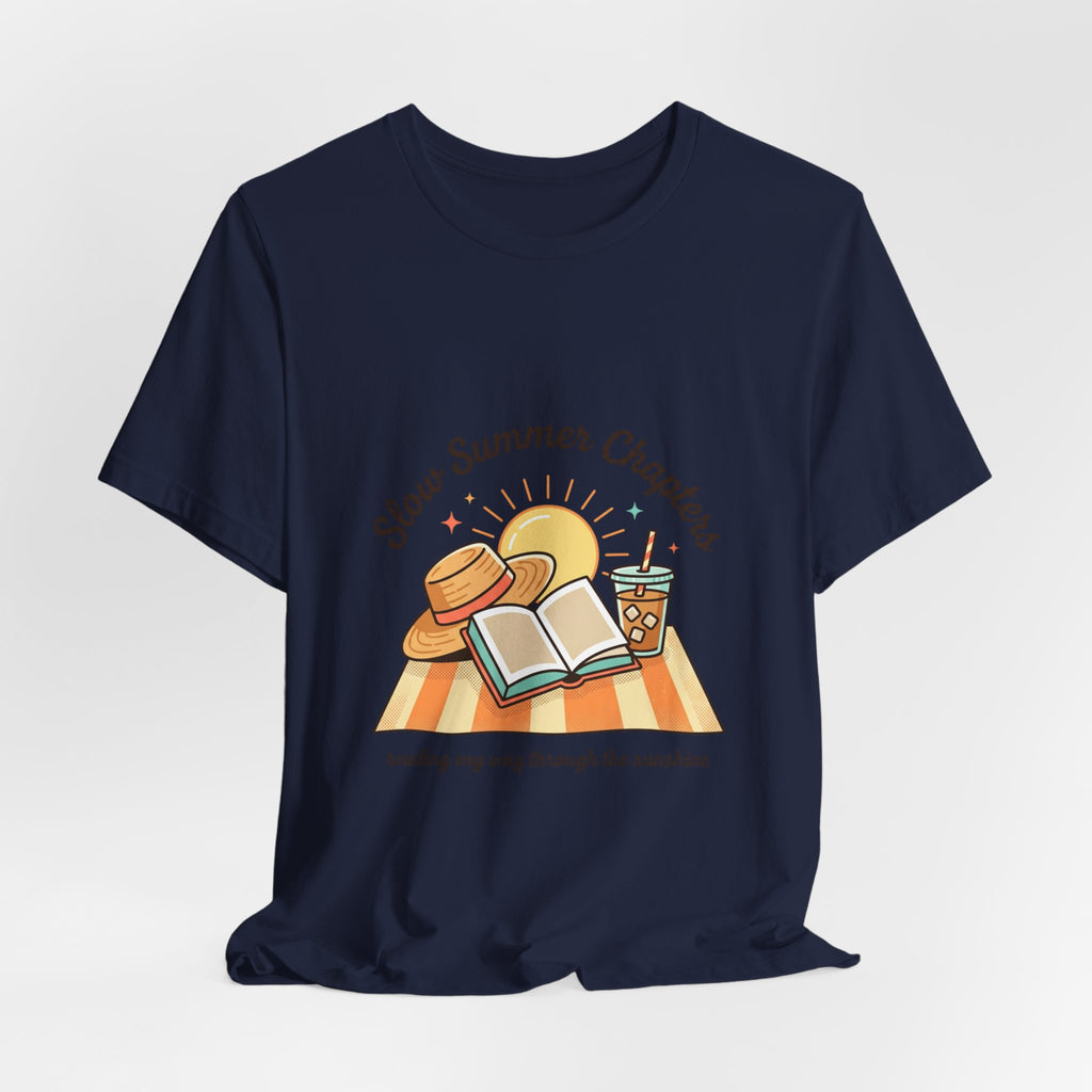 Slow Summer Chapters T-Shirt | summer aesthetic, pastel coastal vibes