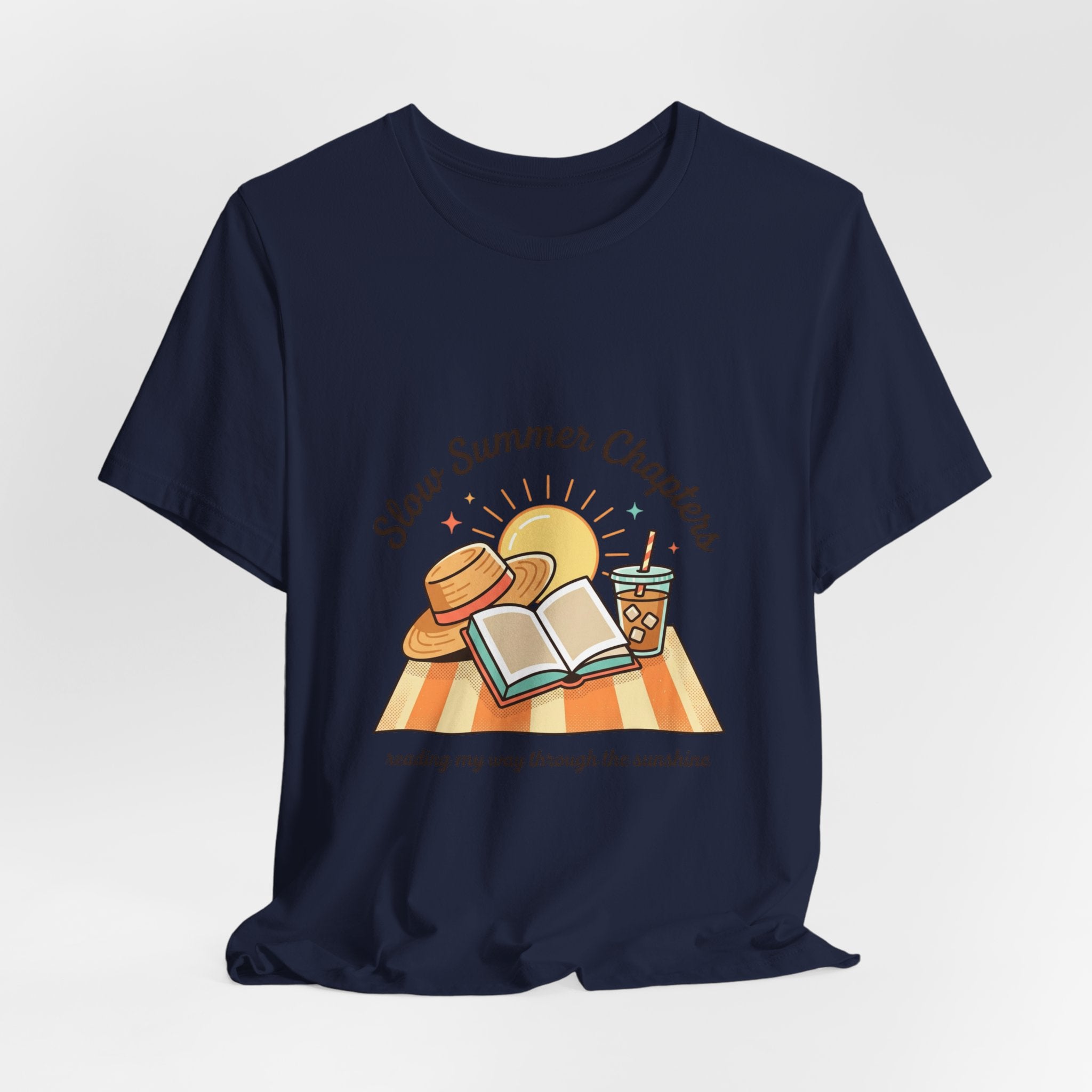 Slow Summer Chapters T-Shirt | summer aesthetic, pastel coastal vibes
