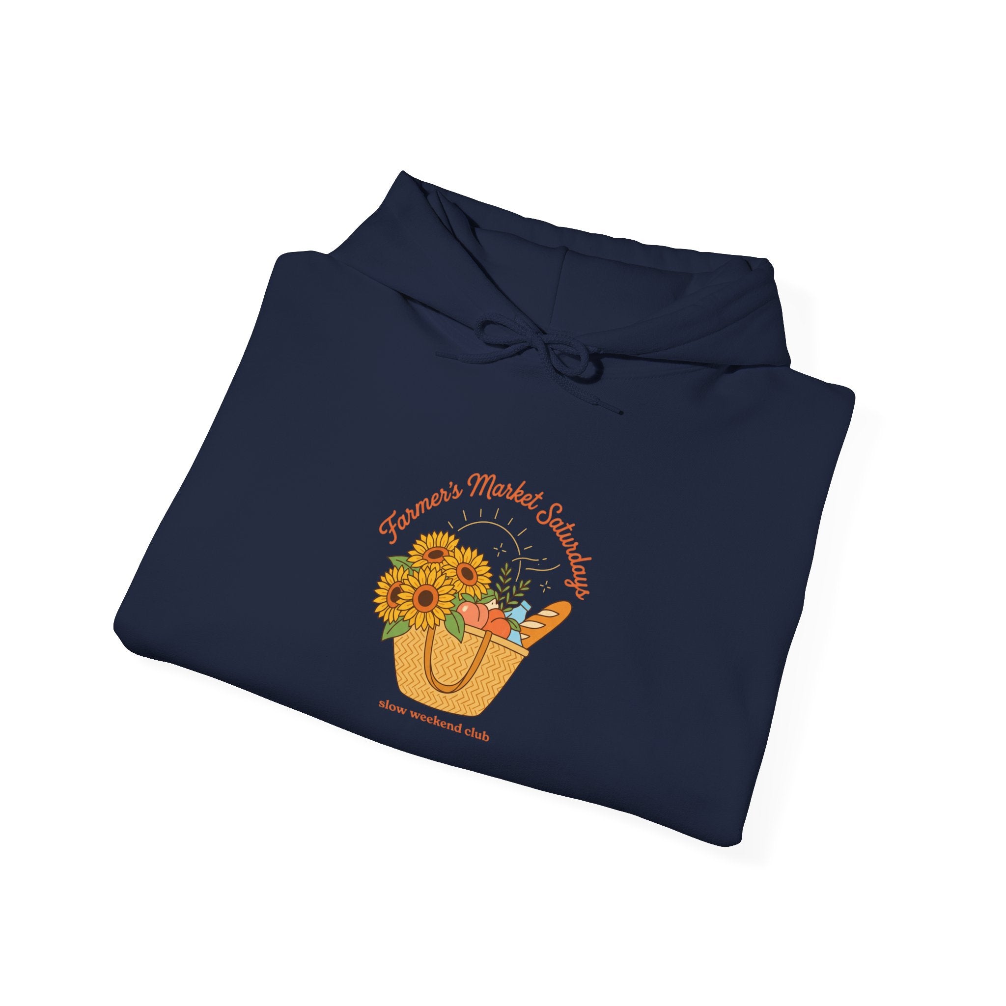 Sunflower Market Tote Hoodie | summer aesthetic, pastel coastal vibes
