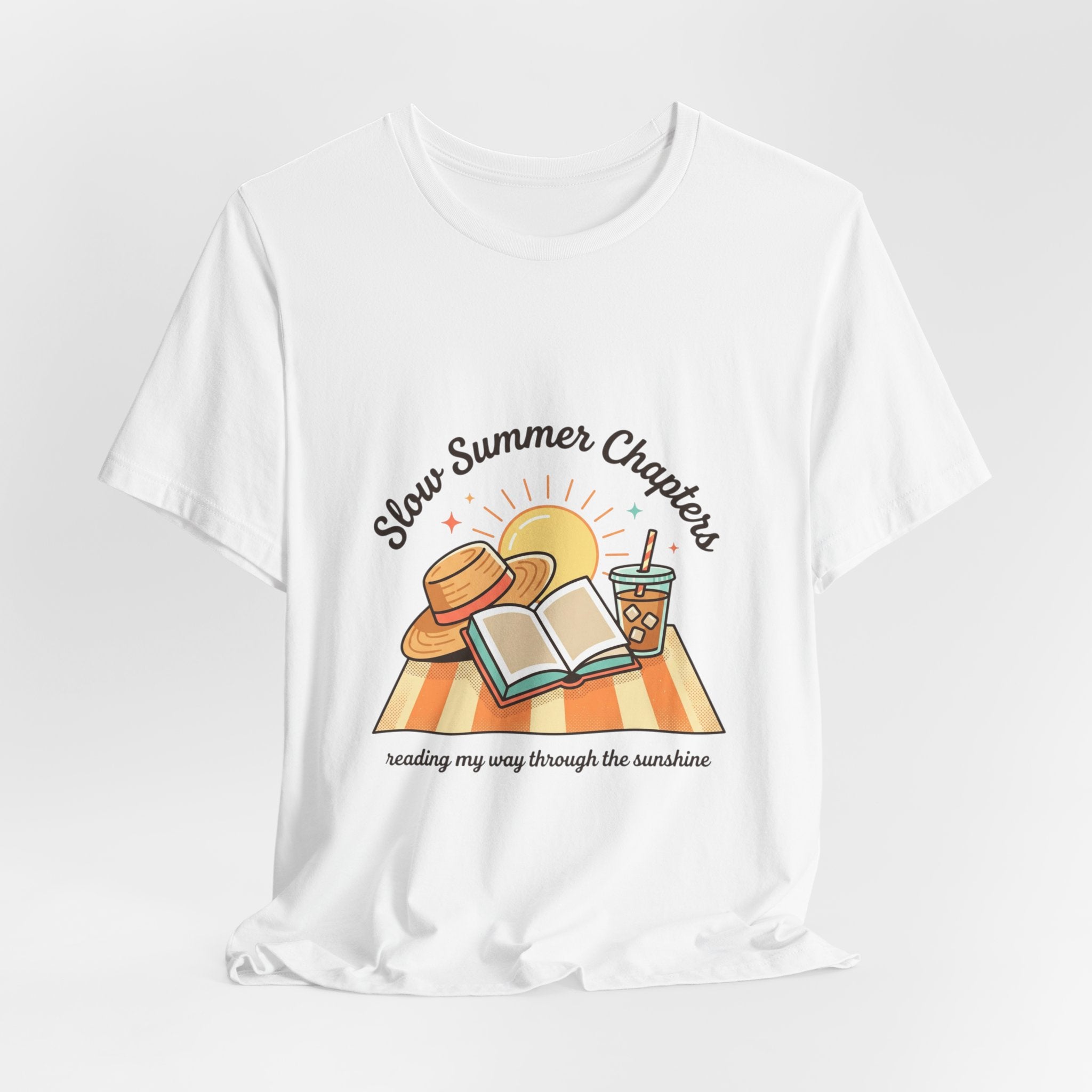 Slow Summer Chapters T-Shirt | summer aesthetic, pastel coastal vibes