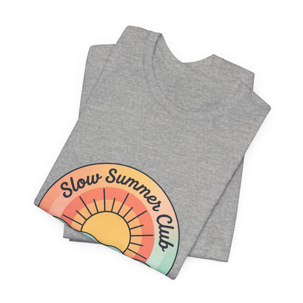Slow Summer Club Tee | summer aesthetic, coastal vibes