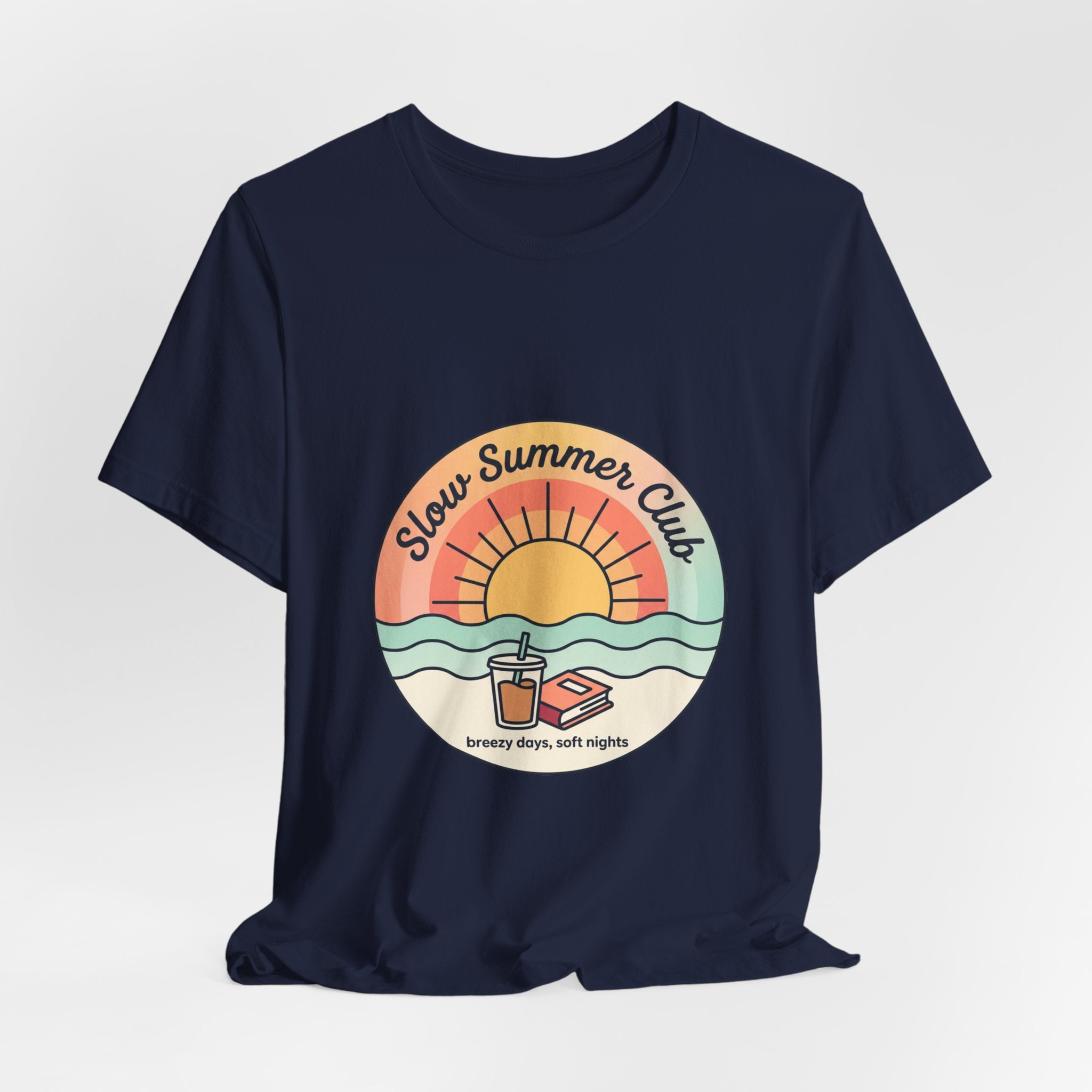Slow Summer Club Tee | summer aesthetic, coastal vibes