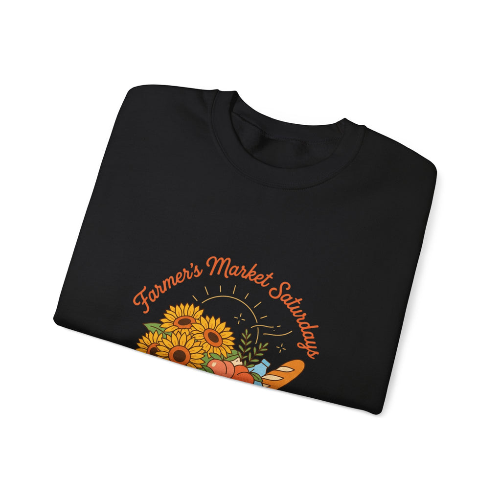 Farmers Market Sunflowers Sweatshirt | summer aesthetic, pastel coastal vibes