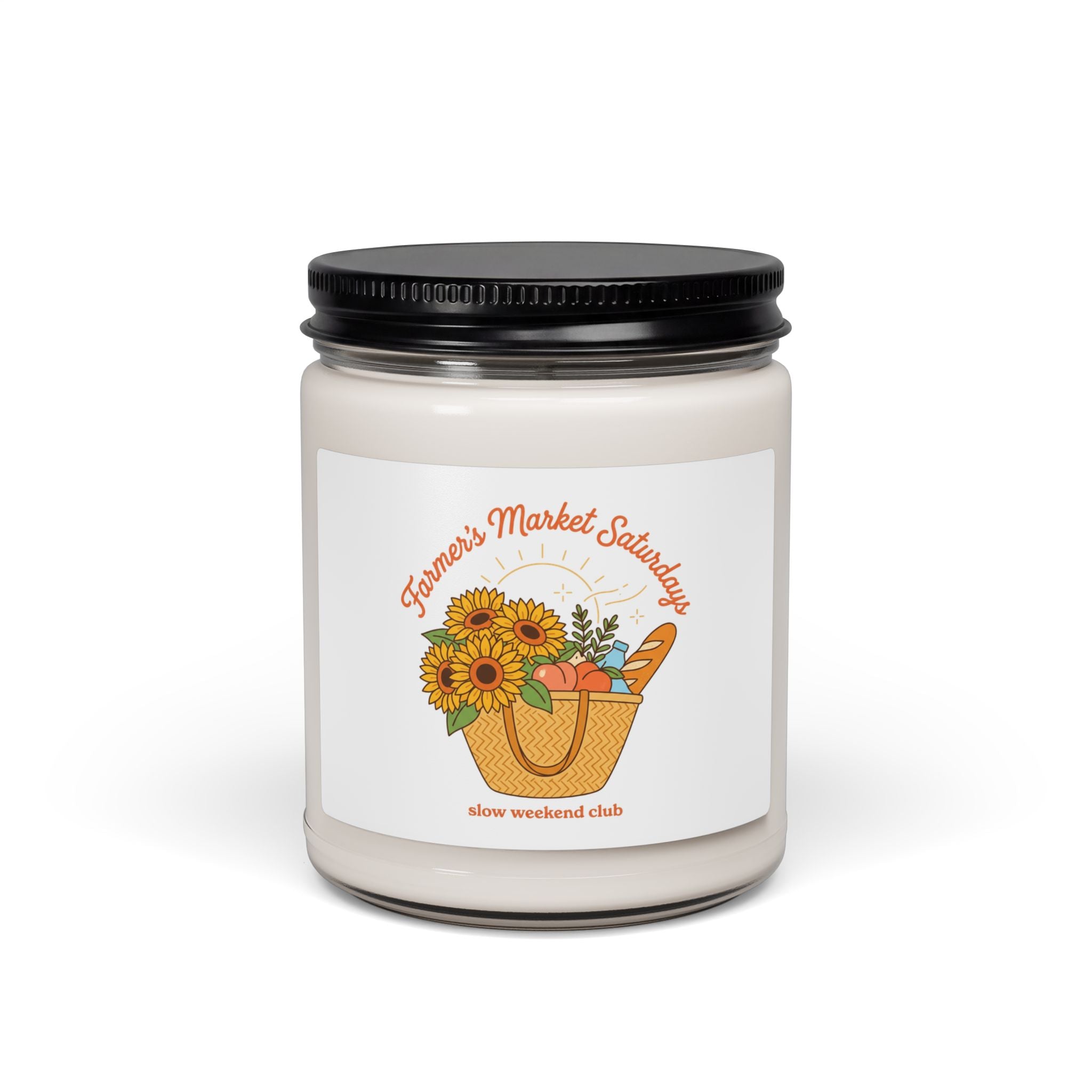 Farmers Market Saturdays Candle | summer aesthetic, sunny coastal vibes
