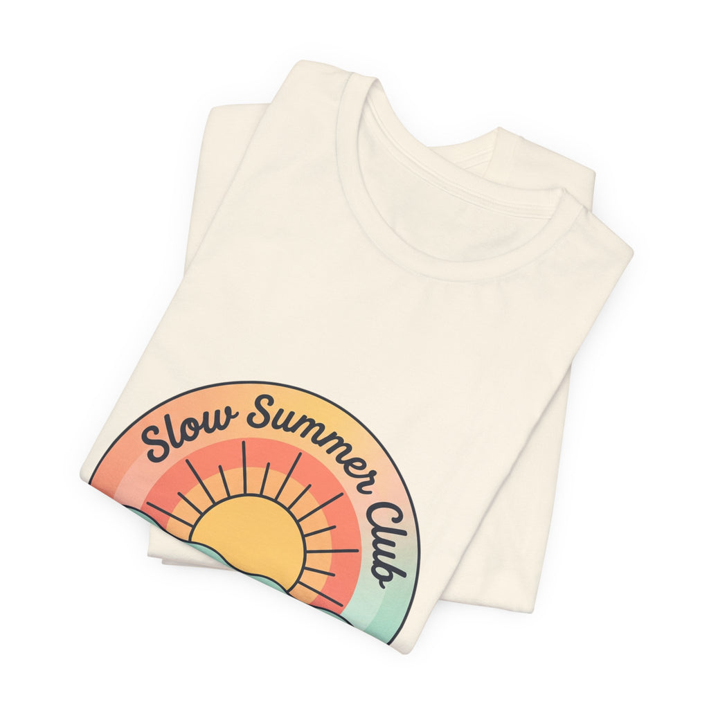 Slow Summer Club Tee | summer aesthetic, coastal vibes