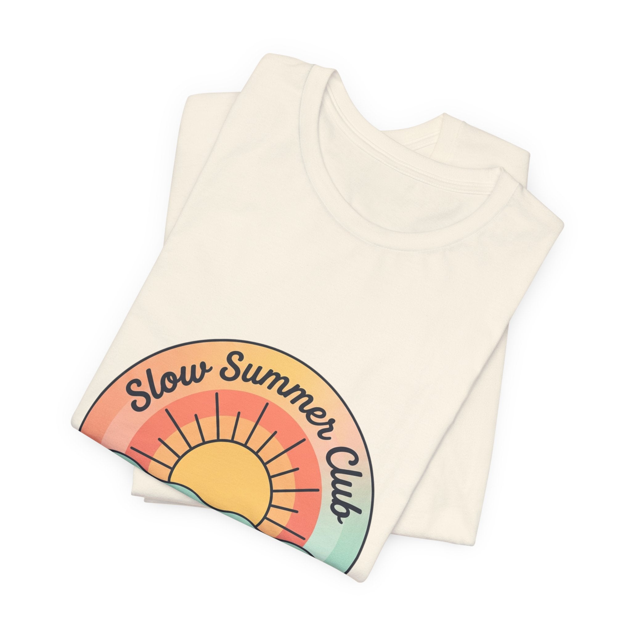 Slow Summer Club Tee | summer aesthetic, coastal vibes